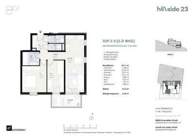 Stillvolle 3-Zimmer-Balkonwohnung zu verkaufen!