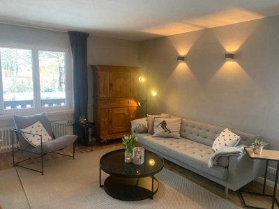 Wunderschöne 3-Zi-Wohnung (möbliert) in Bestlage von Rottach-Egern