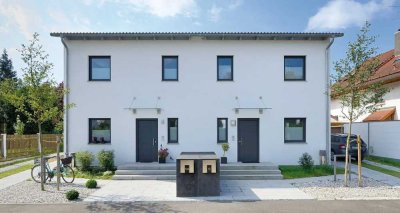 Moderne Doppelhaushälfte in zentraler Lage von Teningen – hochwertiger Neubau im Effizienzhaus-40-S…