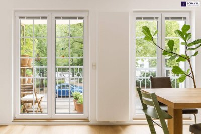 Stark reduziert! Charmante 3-Zimmer-Wohnung mit Urlaubsfeeling – eigener Garten &amp; zwei Balkone in Währinger Toplage