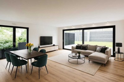 Premium-Maisonettewohnung mit Gartenanteil (Haus-in-Haus)
