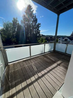 Helle 3 ZKB Wohnung mit Balkon und Garage zentral in Wissen