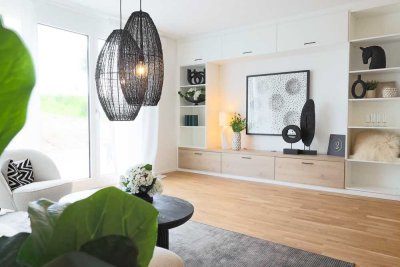 Familienfreundliche Doppelhaushälte