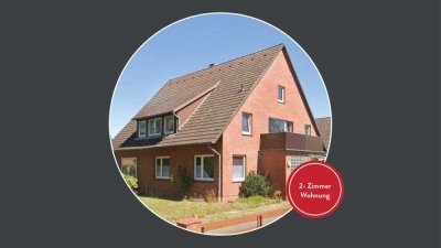 Helle und großzügige 
2-Zimmer Wohnung 
in Adendorf mit Garage