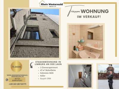 Kapitalanlage mit Potenzial: Vermietete 2-Zimmer-Wohnung in zentraler Lage von Neuwied