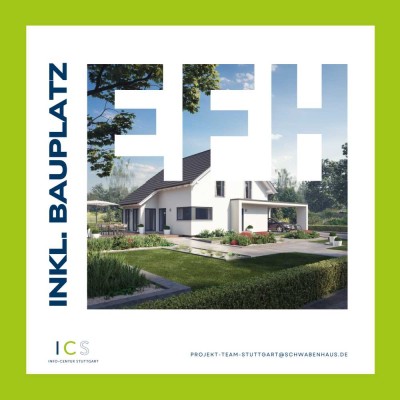 Vor den Toren Bietigheims! Einfamilienhaus inkl. Grundstück