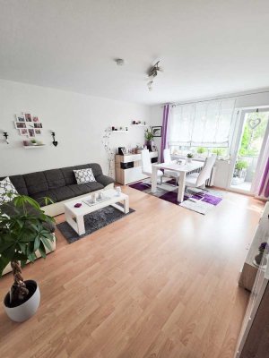 Helle 3-Zimmer-Wohnung, Küche, Sonnenbalkon, zentral