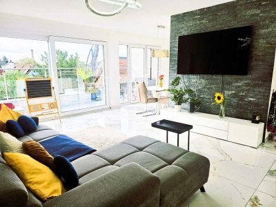 Exklusives Penthouse mit umlaufender Dachterrasse in Kehl-Sundheim
