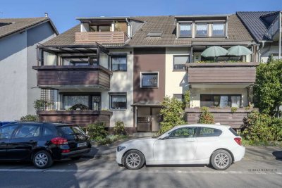 Helle und renovierte 3-Zimmer-Maisonette mit Balkon und Garten in Hilden