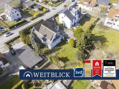 WEITBLICK: Familienparadies mit Bauplatz!