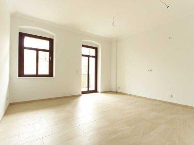 Hell 2-Raum-wohnung mit Wohnküche & Balkon