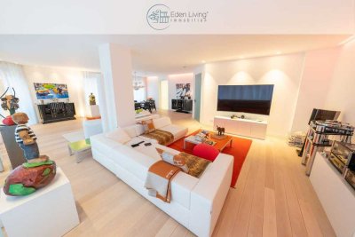 EDEN LIVING® Großzügiges Wohnen im Herzen vom Lehel - 8 Zimmer mit SPA & sep. Büro mit Privatsphäre
