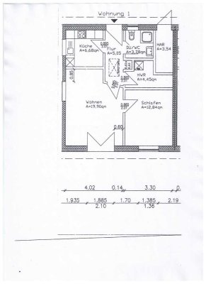 Kleine Wohnung mit Terrasse und Rasenfläche in Gartow/Wendland ruhig und zentral mit Garten