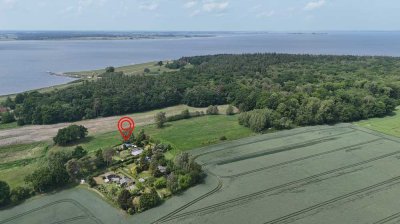 Kleinod – Sommerhaus in Strandnähe mit Wasserblick