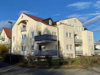 Helle 2-Zimmer-Wohnung mit Süd-Balkon und TG-Stellplatz