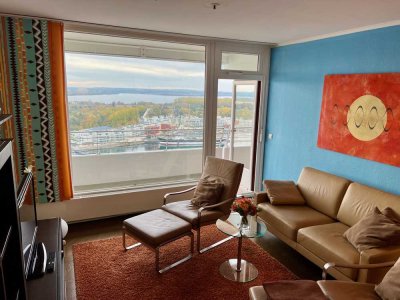 provisionsfrei: Luxuriöse 2-Zimmer-Wohnung im 21. OG in Lübeck-Travemünde