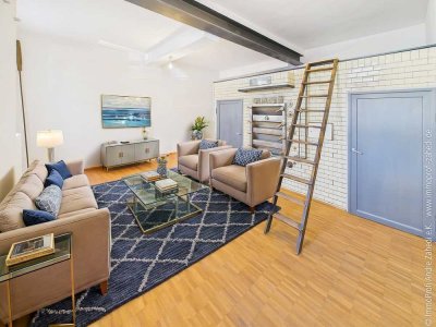 Loftartige Maisonette mit Geschichte & Potenzial