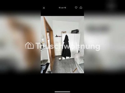 Tauschwohnung: 2 Zimmer Erdgeschosswohnung Zentrumnah mit Balkon und Garten