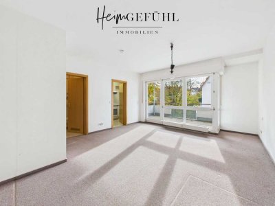 Bezugsfertige, zentrale 1 Zi.-Wohnung mit Balkon