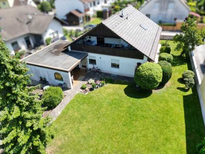 "Zwei unter einem Dach" schafft dieses Einfamilienhaus mit Einliegerwohnung und Garten