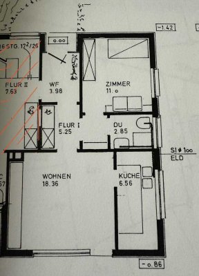 Freundliche 2-Zimmer-Wohnung mit EBK in Bovenden