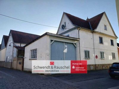 2 Familienhaus mit großer Scheune in Butzbach-Ostheim