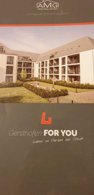 Attraktive 3-Zimmer-Wohnung mit Einbauküche und Balkon in Bauernstraße, Gersthofen