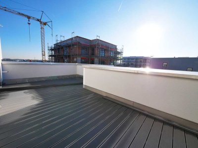 Tolle Dachterrasse. Außergewöhnliche Raumhöhe.  - Einmaliges Wohnerlebnis.