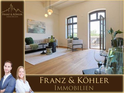Wohntraum für Individualisten | Exklusive 3-Zimmer Wohnung mit Balkon direkt am Main