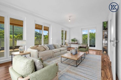 Zuhause im Grünen – Lichtdurchflutete Wohnung mit Dachterrasse & Gartenoase