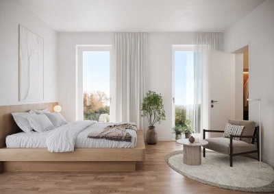 Weißensee: Langhansstr: ERSTBEZUG im NEUBAU ab Anfang 2026: 2-3-Zimmer-Wohnung mit Balkon