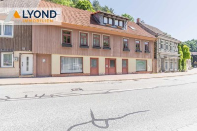 Zweifamilienhaus in ruhiger Lage von Rübeland, ideal als Pension oder Familienheim!