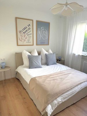 Möblierte und voll ausgestattete 2-Zimmer Erdgeschosswohnung - Erstbezug nach Kernsanierung