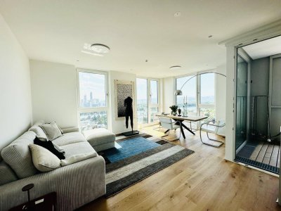 VIENNA 22, 3 Schlafzimmer WOHNUNG, 24.Stock mit DACHPOOL