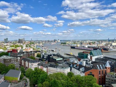 Fantastischer Elbblick und großartige Aussichten