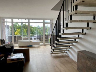 4-Zimmer-Maisonette-Wohnung mit 2 Balkonen im Düsseldorfer Süden