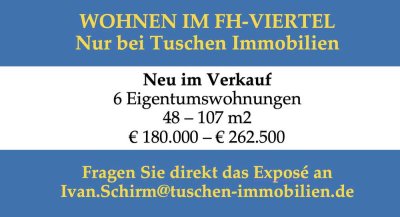 -I| 3 AUF 1 STREICH || 3 tolle 2-Zi-Whgen in Düsseltal || FH-VIERTEL |I-