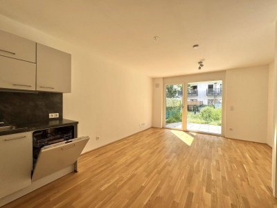 Gartenwohnung nahe U1 Kagraner Platz - Fußbodenheizung mittels Fernwärme