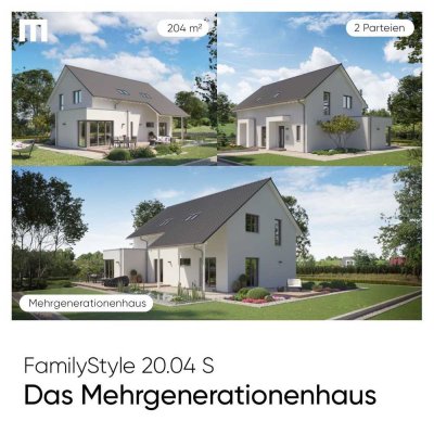 Der Klassiker  mit Mittel-Teilung - Effizient für Zwei