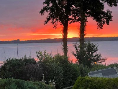 Sehr charmantes ruhiges Zuhause mit maritimen Flair und einmaligen Ausblick auf die Schlei