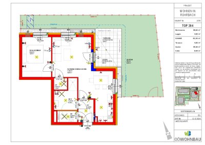 Neubau: gefördert 2-Raum Mietwohnung mit Kaufoption in Rohrbach-Berg
