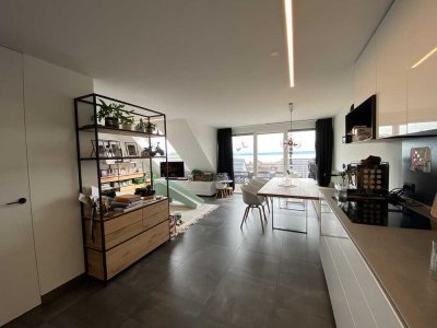 Design-Maisonette mit Panorama & Stil – zwei Südbalkone, Schreinerküche & elegante Architektur