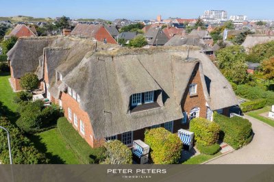 Schnuckelige Dachgeschosswohnung unter Reet in strandnaher Lage von Westerland