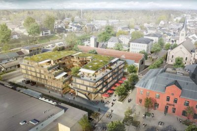 Exklusive, helle Loftwohnung mit Bergblick in Südausrichtung im Spinnereihof