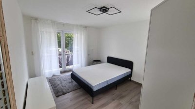Kernsanierte, möblierte Zweizimmerwohnung in Aalen, nahe der FH. Perfekt für WGs