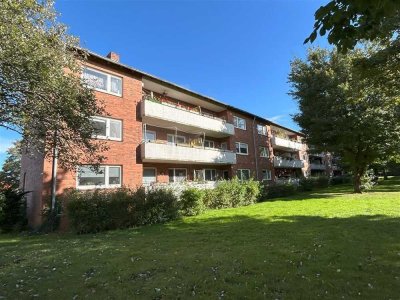 Rieseby bei Eckernförde: 3-Zimmerwohnung mit Wannenbad/WC + Balkon zu vermieten!