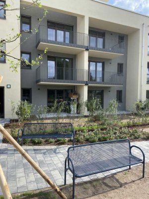 Exklusive 3-Zimmer-Wohnung im modernen Neubau (BJ2023) mit Südbalkon in München Feldmoching