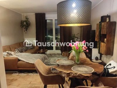 Tauschwohnung: Suchen 4 Zimmer und geben ab 3 Zimmer mit großem Balkon