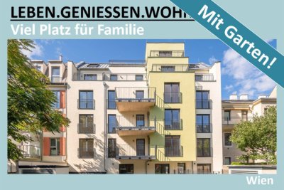 VIEL PLATZ FÜR FAMILIE. MIT GARTEN