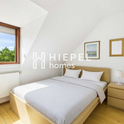 Lichtdurchflutete 4-Zimmer-Dachgeschosswohnung mit Speicher in Karlsruhe-Hagsfeld